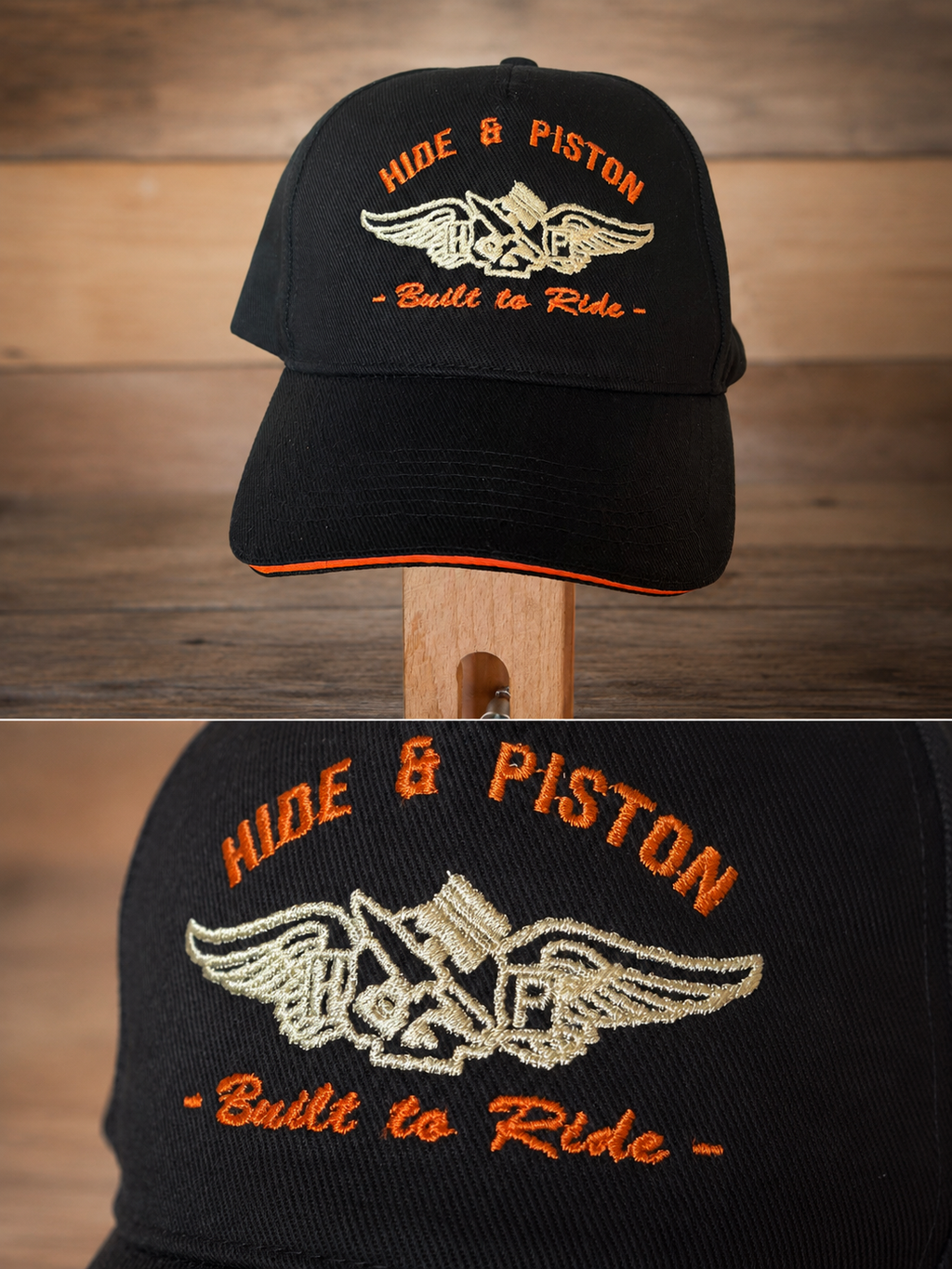 Hide & Piston – Official Built to Ride Cap